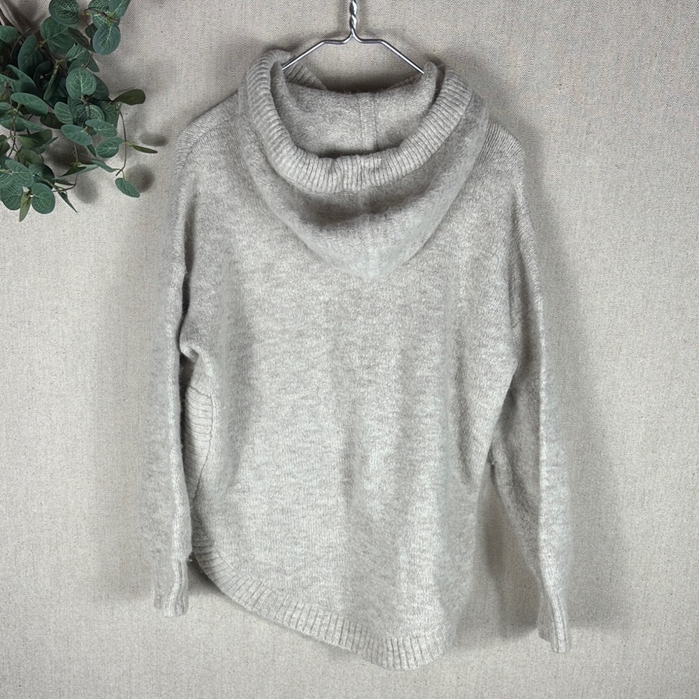 Madewell > Wilmington Wool Cream Hooded Sweatshirt Small - Picture 13 of 13